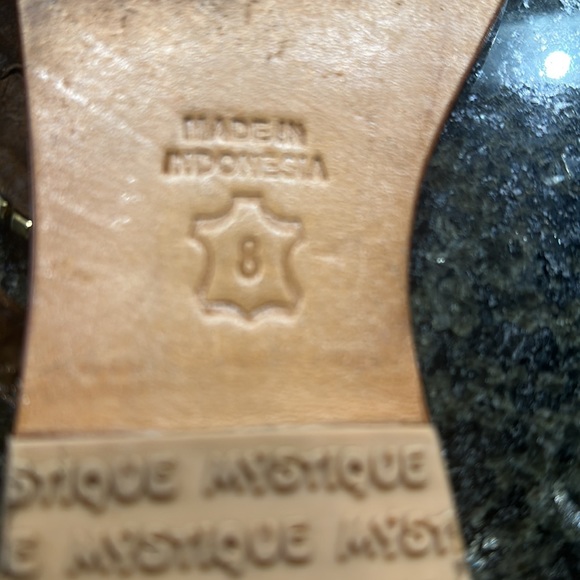 Mystique Turquoise and Gold Sandal - Picture 4 of 6